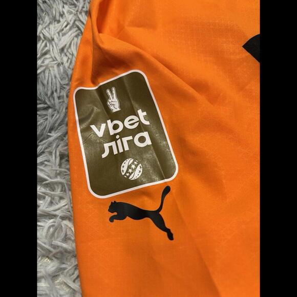 SHAKHTAR DONETSK 2022/23 MATCH WORN & SIGNED JERSEY SUDAKOV #8 UKRAINE PUMA M - Picture 4 of 9